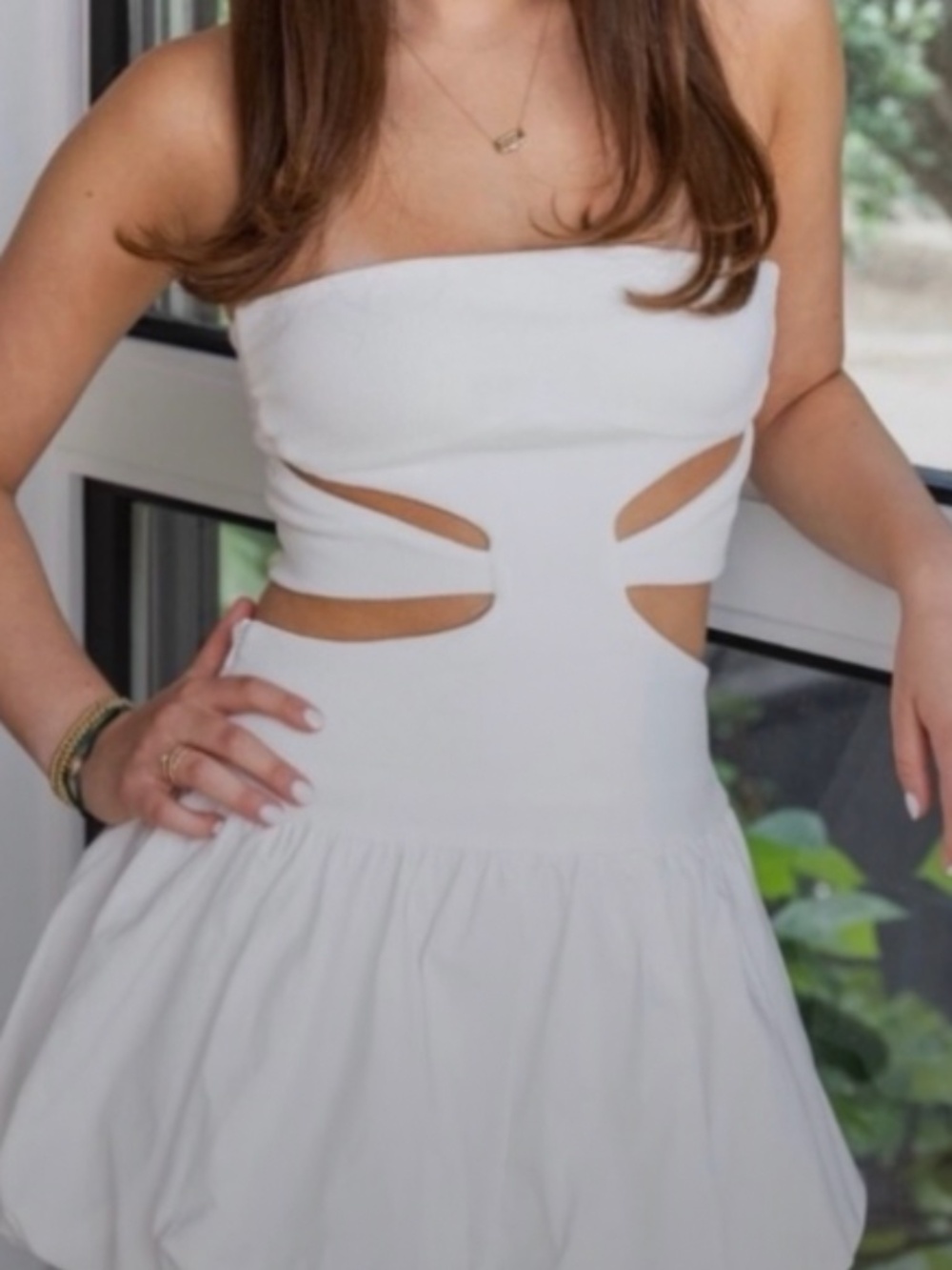 outcast white dress